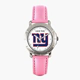 New York Giants NFL Women's Player Series Watch with Pink Band from Game Time