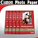 : Canon Photo Paper Plus Glossy II 4 x 6 100 Sheets Per pack(2311B023) - Bulk 5 Pack (500)