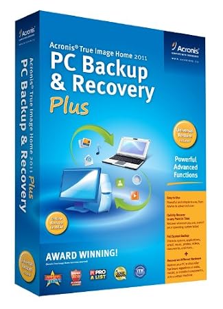 True Image Home 2011 PC Backup and Recovery Plus [Old Version]
