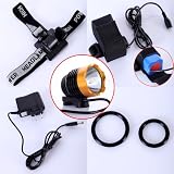 CREE XML XM-L T6 LED Bike Bicycle Light HeadLight HeadLamp 1200LM Gold