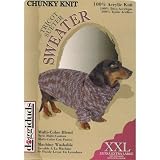 SWEATER DD CHUNKY KNIT SLATE XX-LARGE