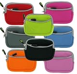 Mini Neoprene Sleeve Case for Nikon Coolpix - No Hand Strap Version (Nikon Coolpix Digital Camera NOT included)