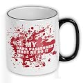 FunTasstic Tasse My Dark Passenger made me do it Kaffee-Pott (T169)