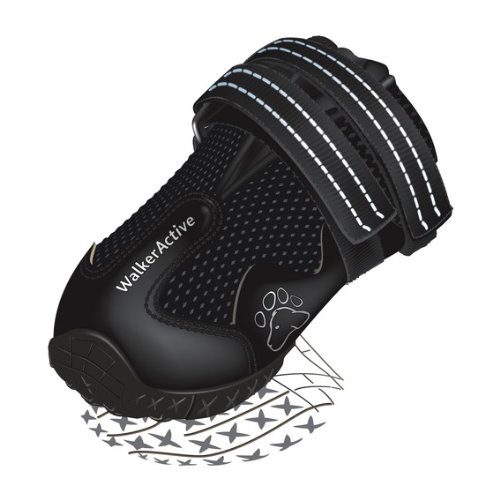 Pfotenschutz Hundeschuhe Walker Active 2 Stück Farbe schwarz GrÃ¶Ã?e: XL
