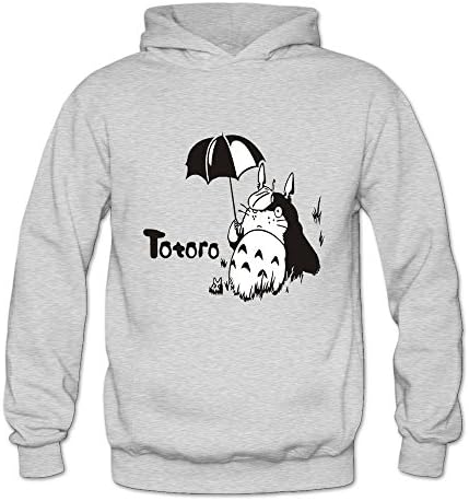 FANNG Women's My Neighbor Totoro Hoodie Ash L