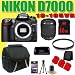 Nikon D7000 16.2MP DX-Format CMOS Digital SLR w/ Nikon 18-105mm f/3.5-5.6 AF-S DX VR ED Nikkor Lens 8GB DavisMAX Starter Bundle