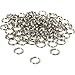 100 Split Rings Fishing Lure Charm Bracelet Parts 9mm