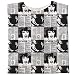 KR3W Mens T-Shirt Newz Checkered White