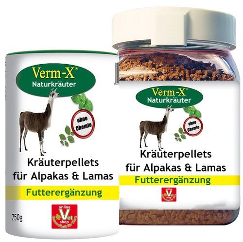 Verm-X Pellets für Alpakas & Lamas,