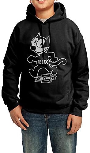 Boys Girls Felix The Cat Chevrolet Oversized Fashion Hoodie