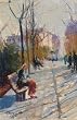 Park Bench - Paris