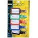 5 x LUGGAGE LABELS address tags holiday suitcase