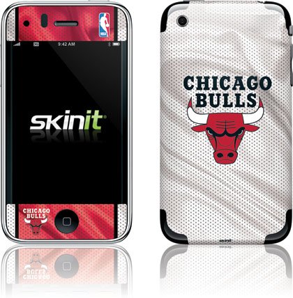 Skinit Chicago Bulls Away Jersey Vinyl Skin for Apple iPhone 3G / 3GS