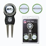 Seattle Seahawks NFL Divot Tool Pack w/Signature tool