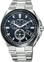 [シチズン]CITIZEN 腕時計 ATTESA アテッサ Eco-Drive エコ･ドライブ 電波時計 ダイレクトフライト ディスク式 金城武　着用モデル BY0040-51F メンズ