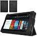 CaseCrown Bold Trifold Case (Black) for Amazon Kindle Fire Tablet
