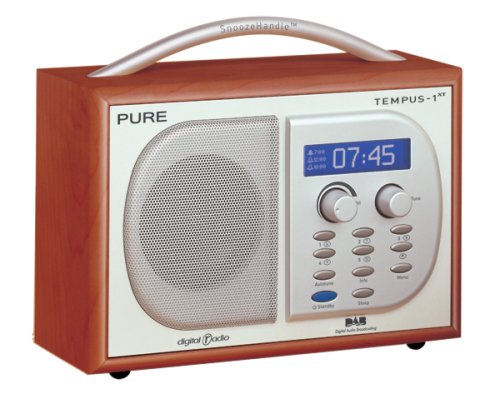 Childrens Toyshop  Electronics : Pure TEMPUS-1XT , DAB Radio with Clock / Alarm , Cherry