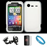 Clear Premium Soft Rubberized Silicone Skin Cover for Verizon Wireless New  ....