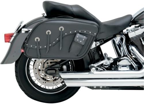 All American Rider Futura 2000 Slant Detachable Motorcycle Saddlebag - 3X-Large - Riveted