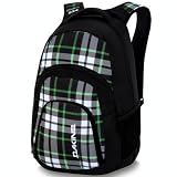 Dakine CAMPUS LG Grün-Kariert Rucksack Daypack Laptoprucksack 15 Zoll Schulrucksack 33 L