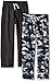 Gerber Graduates Baby Boys' Toddler 2 Pack Pants, Black/Black Camo, 5T