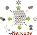 NEOCUBE ARGENT - Coffret cadeau en métal : le cube magique en néodyme composé de 221 billes magn�
