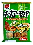 三幸製菓 チーズアーモンドわさび味 14枚×12袋