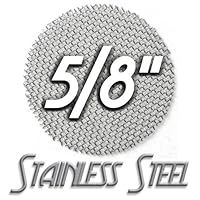 100 5/8 Inch Stainless Steel Pipe Screens