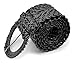 Belle Donne - Women's Braided Belt Trendy Bonded Leather Belt Dress Belts