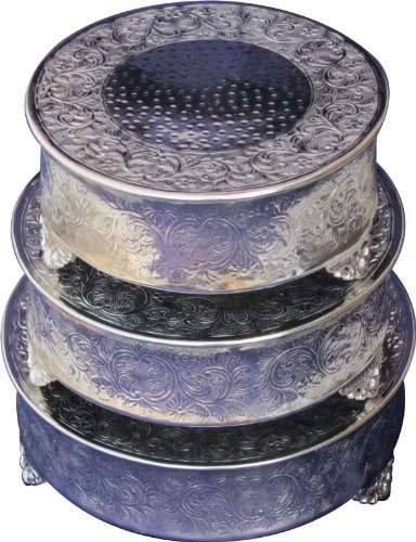 Professional Quality Wedding Cake Stand Set/3 Round 18