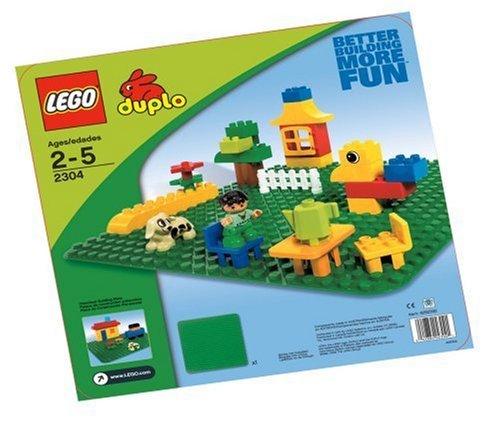 51Cm6LrWgzL LEGO Large Green Building Plate (15 X 15)