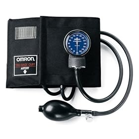 Omron Large Adult Sphygmomanometer With Cotton Cuff Gray - Omron 0115MO