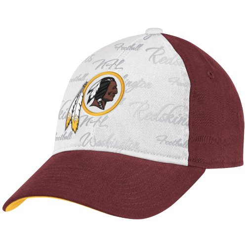 NFL Women's Fan Gear Slouch Adjustable Hat - EQ59W (Washington Redskins, One Size Fits All)