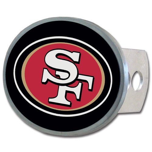 NFL San Francisco 49ers Oval Hitch Cover