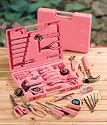 Pink Ladies Tool Kit Handy Household Tools