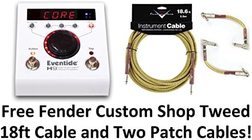 Eventide H9 CORE Harmonizer Guitar Multi-Effects Pedal! Free Fender Cables!
