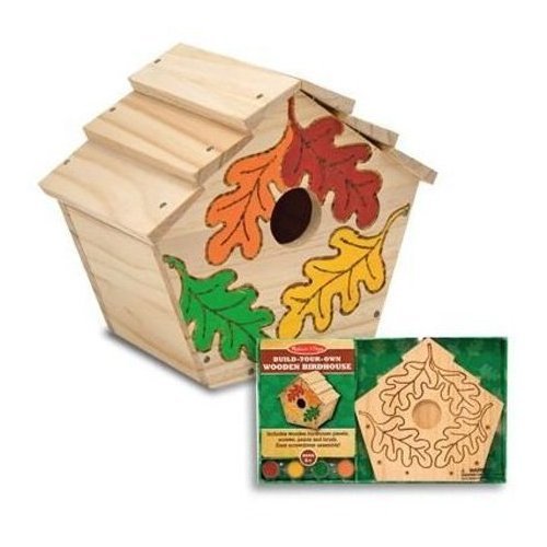 51CmGauXBIL Melissa & Doug Build Your Own Wooden Birdhouse