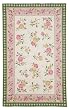 Accents Pink Floral Rug Size: Round 6'