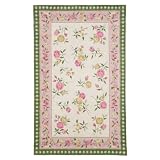 828 Area Rugs: Accents CCL11 Pink Floral: 2'X8' Runner by 
