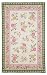 Accents Pink Floral Rug Size: Round 6'