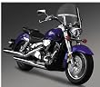 National Cycle N21403 Switchblade Chopped Clear Windshield for Honda VT750C/C2A/CD VT1100C2