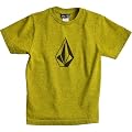 Volcom The Stone Heather T Shirt yellow M -Kids