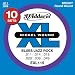 D'Addario EXL115-10P Nickel Wound Electric Guitar Strings, Medium/Blues-Jazz Rock, 11-49, 10 Sets