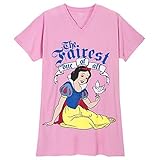 Disney Snow White Women's Night Shirt - One Size - Pink