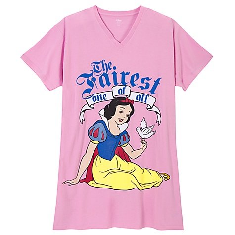 Disney Snow White Women's Night Shirt - One Size - Pink