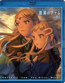 『ラストエグザイル-銀翼のファム-』 Blu-ray No.02 【初回限定特典:村田蓮爾設定画集(ミリア/ディーオ)/オリジナルマウスパッド付き】