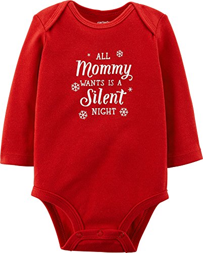 Carter's Unisex Baby Holiday Bodysuit (Baby) - Heather