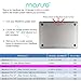 Mosiso MacBook Air 13 Case, Soft-Touch Plastic Clear Hard Case Cover for MacBook Air 13.3