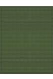 Saddlestitch Rug 5'9x9'2 Green/black
