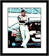 Dale Earnhardt Sr NASCAR Auto Racing Framed 8x10 Photograph Posing by Car